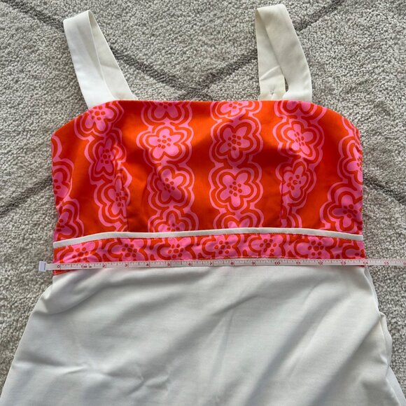 Vintage 60s Handmade Tennis Dress – Preppy Sundress Style, Tenniscore Chic - Picture 7 of 8
